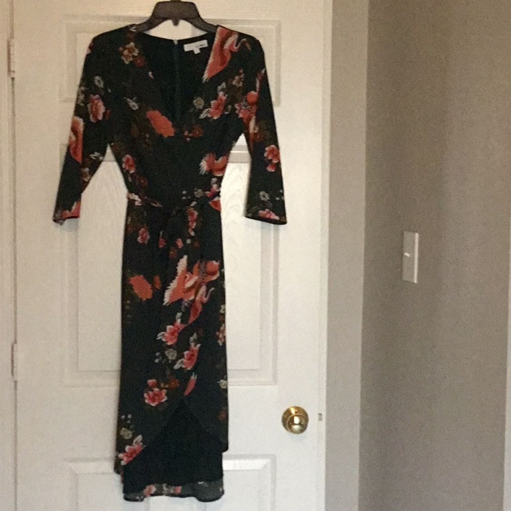 Kimono style lined dress by Isla Maude